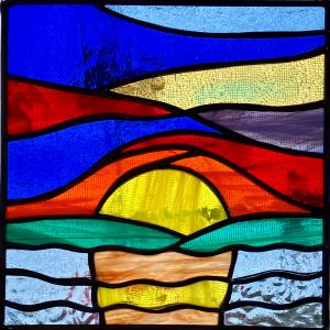 PEI Themed Stained Glass - Sundance