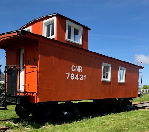 Image of a train caboose