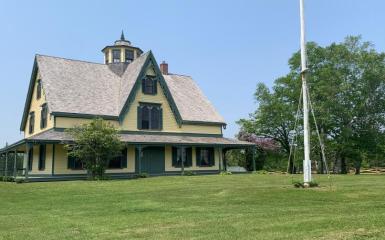 Exterior of Yeo House at Green Park Shipbuilding Museum